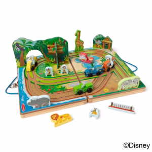 Melissa & Doug Disney Take Along Safari Adventure Wooden Play Set