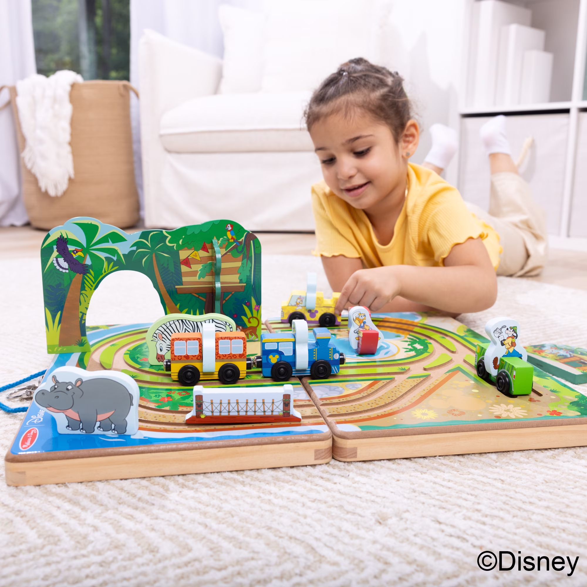 Melissa & Doug Disney Take Along Safari Adventure Wooden Play Set 2 Melissa & Doug Disney Take Along Safari Adventure Wooden Play Set