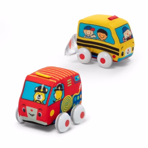 Melissa & Doug Kids 2 Pull Back Vehicles Set