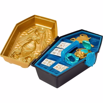 Monster Collectible High Cleo DeNile Golden Glam Case Doll Play Set