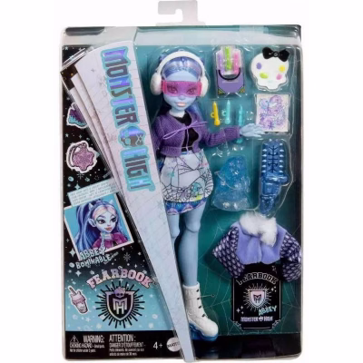 Monster High Fearbook Abbey Bominable Fashion Doll with Jacket