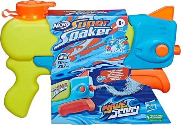 NERF Super Soaker Wave Spray Water Blaster for Kids