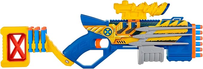 Nerf Marvel Wolverine Blaster Dart Storage Stock Pump Action