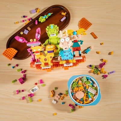 Nickelodeon 90s Brick Building Set