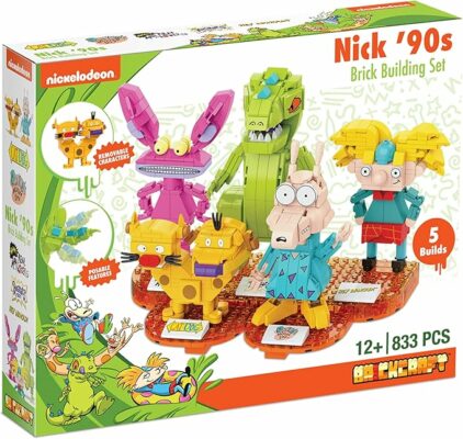 Nickelodeon 90s Brick Building Set