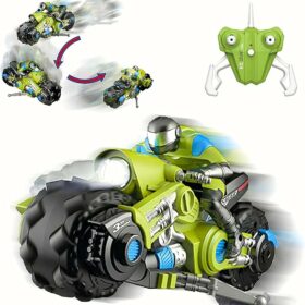 Mini RC Motorcycle 2.4G Full Proportional Remote Control Bike
