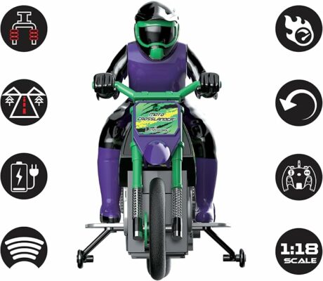 RC18 Crosslander Radio Road Motorcycle Remote Control