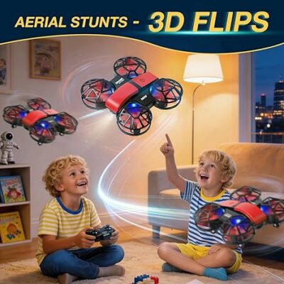 Red Mini Drone for Kids