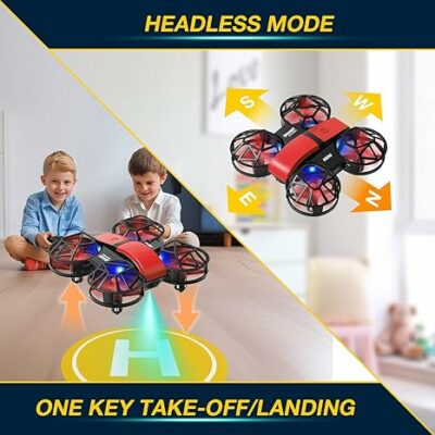 Red Mini Drone for Kids