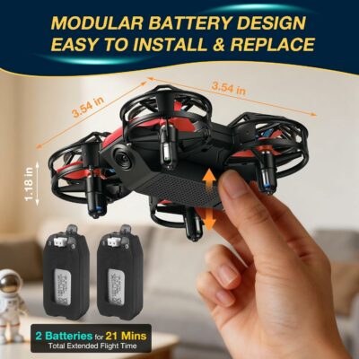 Red Mini Drone for Kids