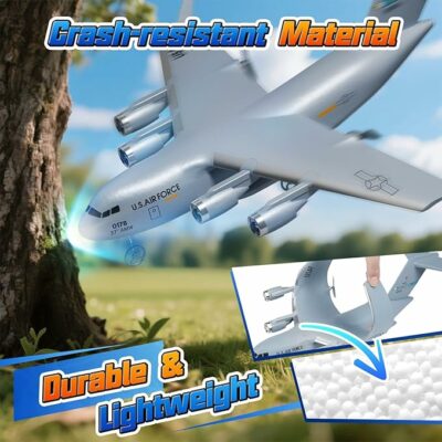 Remote Control Airplane with 6 axis Gyro Stabilizer Globemaster III