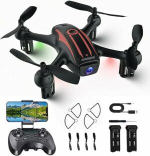 Remote Control Mini Drones with Camera for Kids