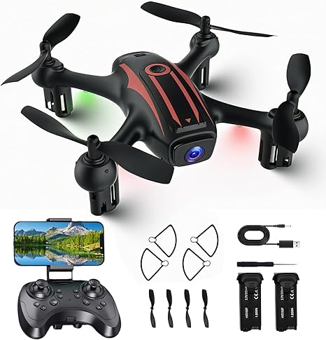 Remote Control Mini Drones with Camera for Kids