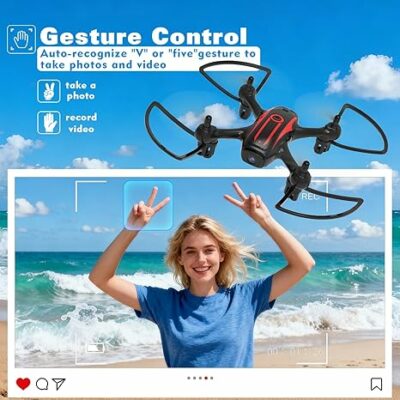 Remote Control Mini Drones with Camera for Kids