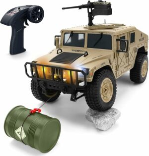 Remote Control Truck 4x4 Off-Road RC Trucks Army Rock Crawler Hummer