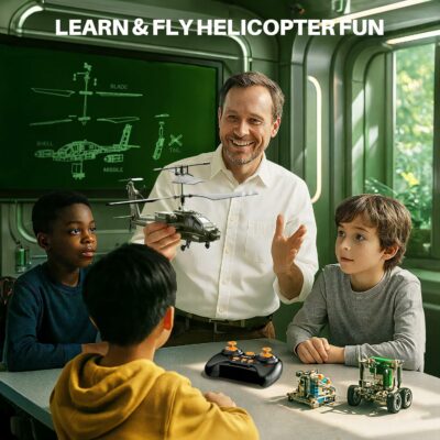 S51H Remote Control Helicopter 2.4GHz Military Army Toy