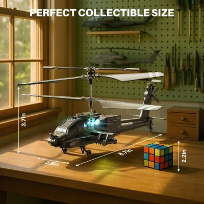 S51H Remote Control Helicopter 2.4GHz Military Army Toy