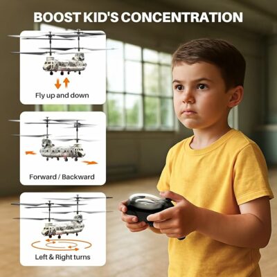 S52H Military Transport RC Helicopter