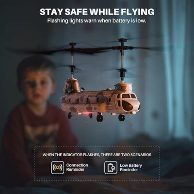 S52H Military Transport RC Helicopter