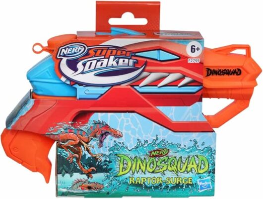 SUPERSOAKER Nerf DinoSquad Raptor Surge Water Blaster