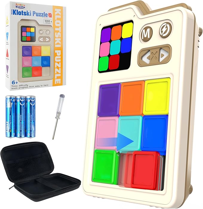 Super Electronic Slide Puzzle Logic Game