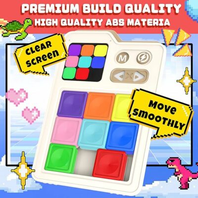 Super Electronic Slide Puzzle Logic Game