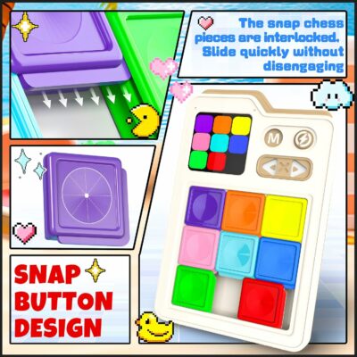 Super Electronic Slide Puzzle Logic Game