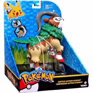 TOMY Pokemon Battle Action GoGoat Large Figure