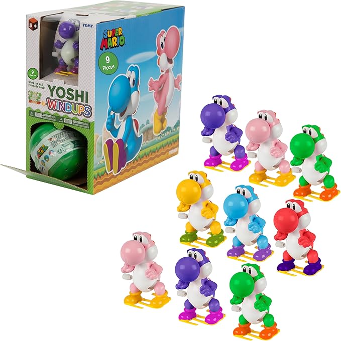TOMY Super Mario Yoshi Wind Up Blind Box Set