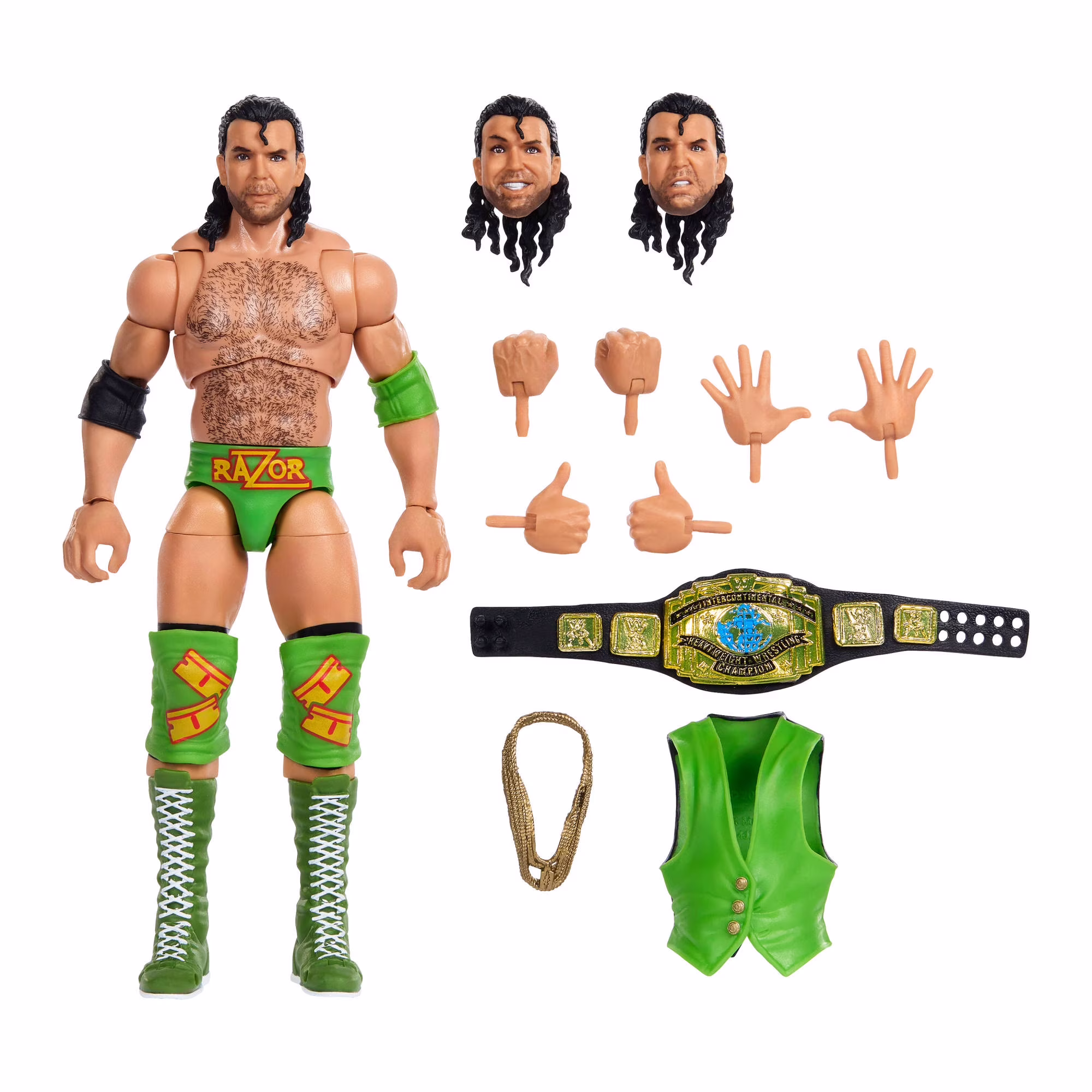 WWE Ultimate Edition Razor Ramon Action Figure & Accessories Set