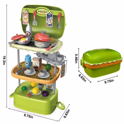 3 in 1 Play Kitchen Accessories Playset