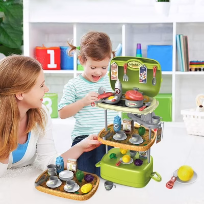 3 in 1 Play Kitchen Accessories Playset