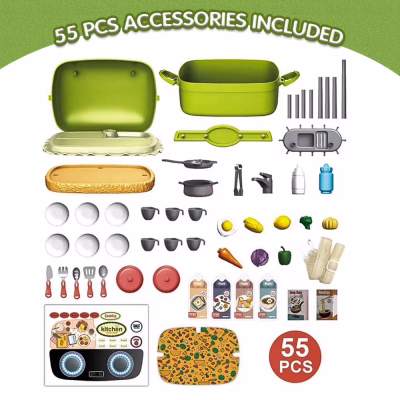 3 in 1 Play Kitchen Accessories Playset