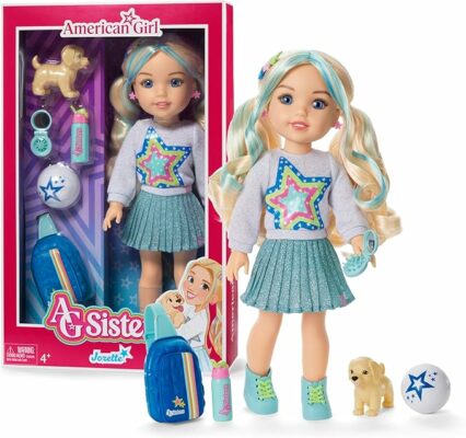 American Girl AG Sisters Jozette Doll, with Blue Eyes