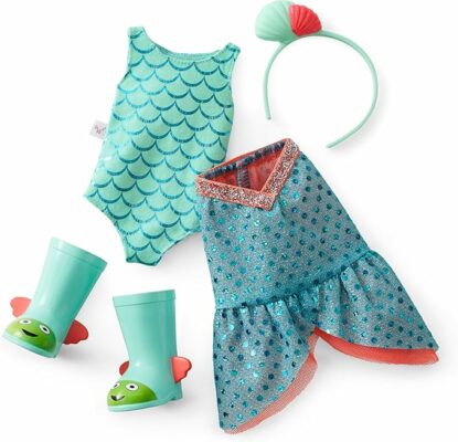American Girl Wellie Wishers Camille Doll with Blue Leotard