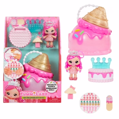 Beauty Bag Playset Lip Gloss Doll Ice Cream Beauty Bag