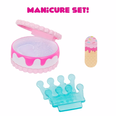 Beauty Bag Playset Lip Gloss Doll Ice Cream Beauty Bag