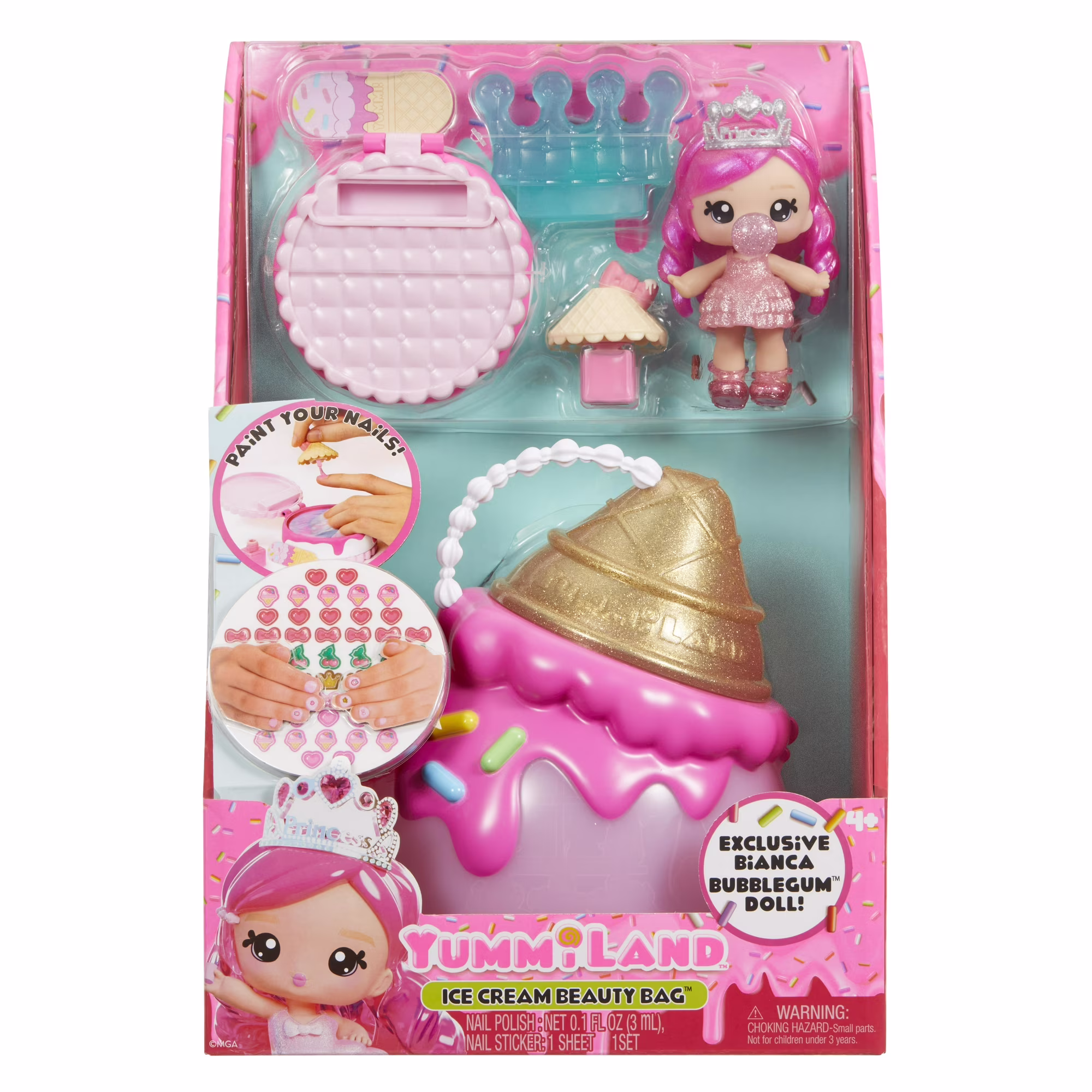 Beauty Bag Playset Lip Gloss Doll Ice Cream Beauty Bag Beauty Bag Playset Lip Gloss Doll Ice Cream Beauty Bag