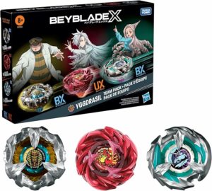Beyblade X Yggdrasil Team Pack Includes 3 Competition Spinning Tops