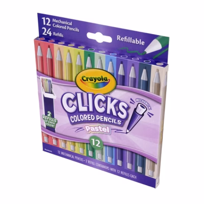 Crayola Clicks Mechanical Colored Pencil Set