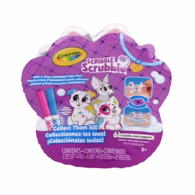 Crayola Scribble Scrubbie Pets Mini Tub Color & Wash Unicorn Toy