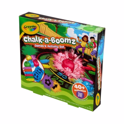 Crayola Splatz Outdoor Chalk Toss Game Activities for Kids