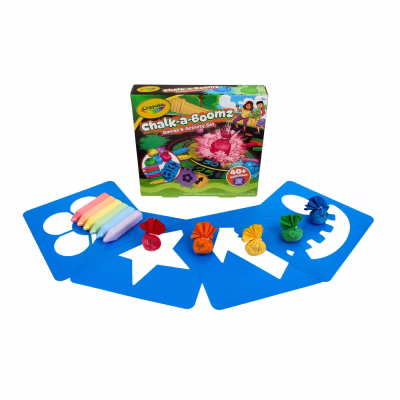 Crayola Splatz Outdoor Chalk Toss Game Activities for Kids