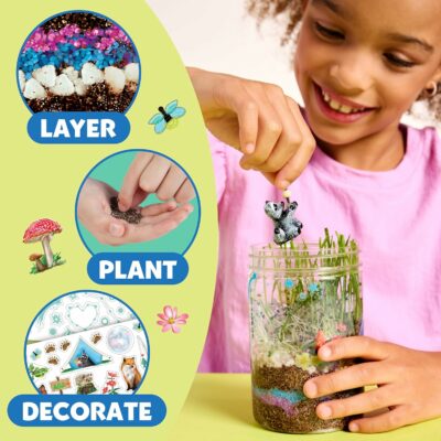 Creativity for Kids Grow 'N Glow Terrarium Educational Science Kits