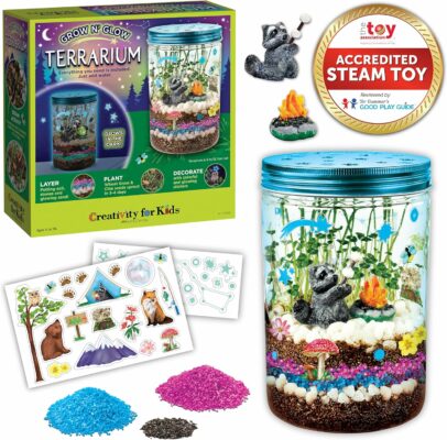 Creativity for Kids Grow 'N Glow Terrarium Educational Science Kits