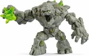 Creatures 8 Stone Monster Toy with Crystal Set Action Figure