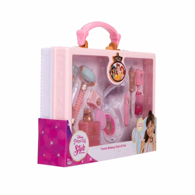 Disney Princess Style Collection Trendy Pretend and Play Pink Makeup