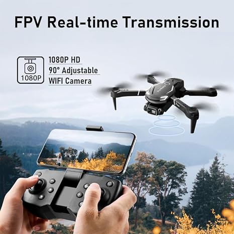 FLYVISTA Cool Mini Drone with Camera 1080P FPV Camera Remote Control Drone FLYVISTA Cool Mini Drone with Camera 1080P FPV Camera Remote Control Drone