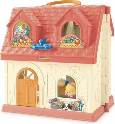 Fisher-Price Little People Toddler Toy Surprise & Sounds Home Musical Playhouse