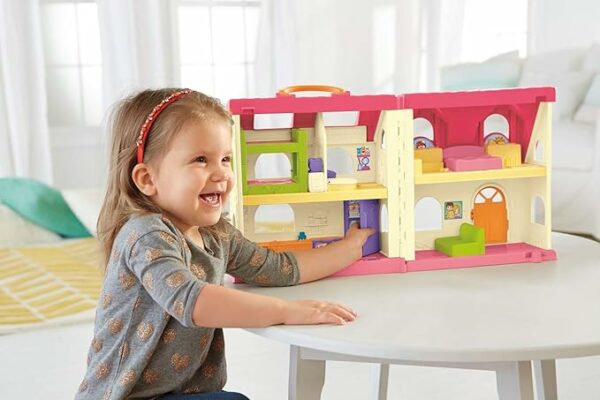 Fisher-Price Little People Toddler Toy Surprise & Sounds Home Musical Playhouse